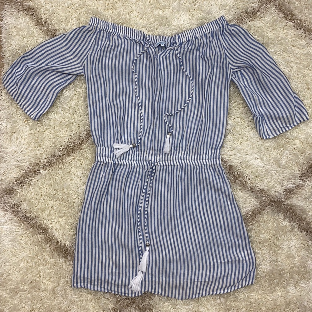 off the shoulder beach cover up
